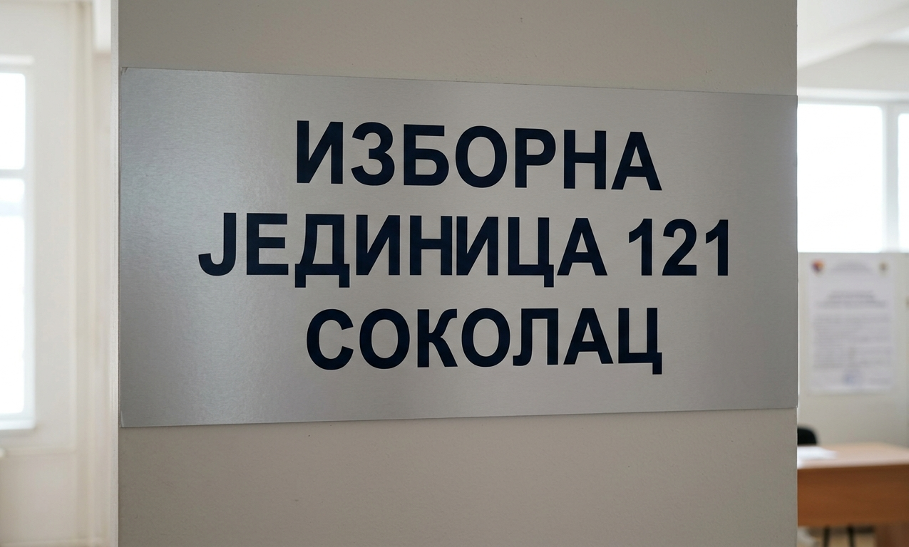 ПЛАН ИЗЛАГАЊА ПРИВРЕМЕНОГ БИРАЧКОГ СПИСКА ЗА ИЗБОРНУ ЈЕДИНИЦУ 121 СОКОЛАЦ